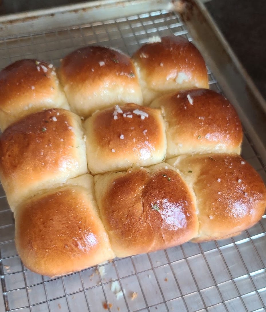 Hokkaido Milk Burger Buns Sliced
